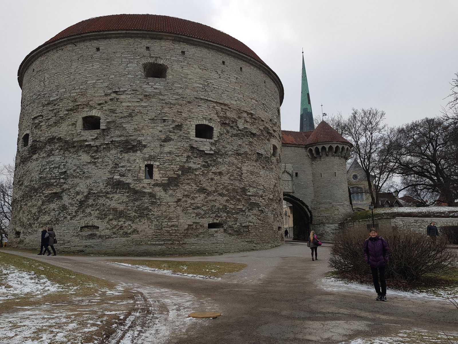 Tallinn old town castle