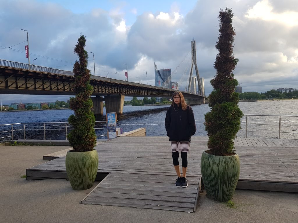 Bridge Riga Canal